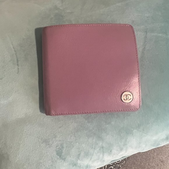 Chanel Wallet Calf Skin Bifold light purple - Picture 15 of 16